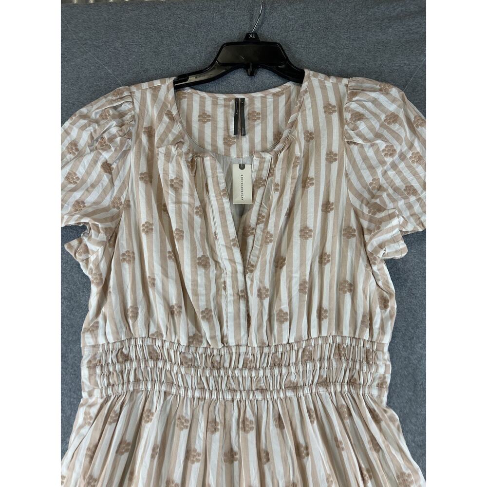 Anthropologie The Somerset Embroidered Floral Maxi Dress Size X-Large NWT - Picture 4 of 11